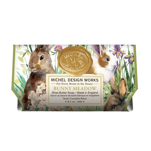 MDW Bunny Meadow Large Bath Soap Bar