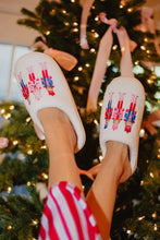 Load image into Gallery viewer, Nutcrackers Holiday Slippers Women

