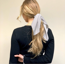 Load image into Gallery viewer, Striped Scarf Scrunchie
