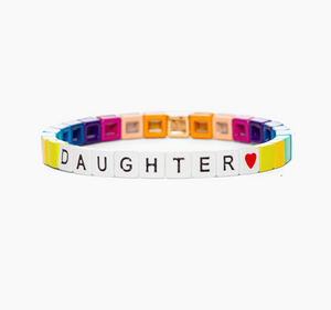 Daughter Tile Bracelet