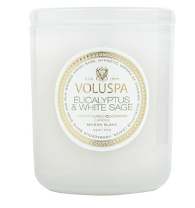 Eucalyptus and White Sage Classic Boxed Candle
