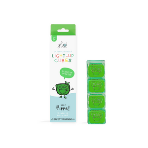 Pippa (Green)-Glo Pals Light-Up Cubes